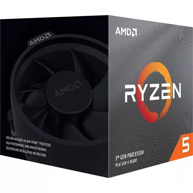 AMD 100-000000281 Ryzen 5 3000 3600XT Processor - 95 W - 3.80 GHz - Socket AM4 - 6 Core