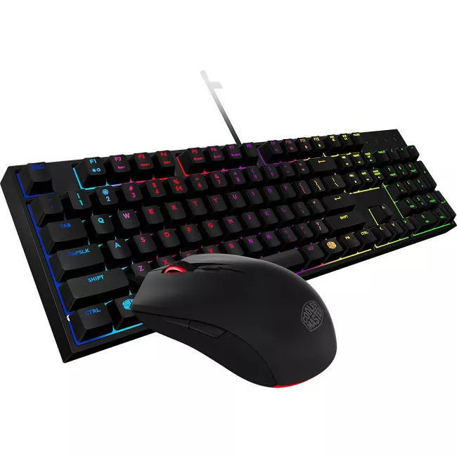 Cooler Master SGB-3040-KKMF1-US MasterKeys Lite L Combo RGB Keyboard & Mouse