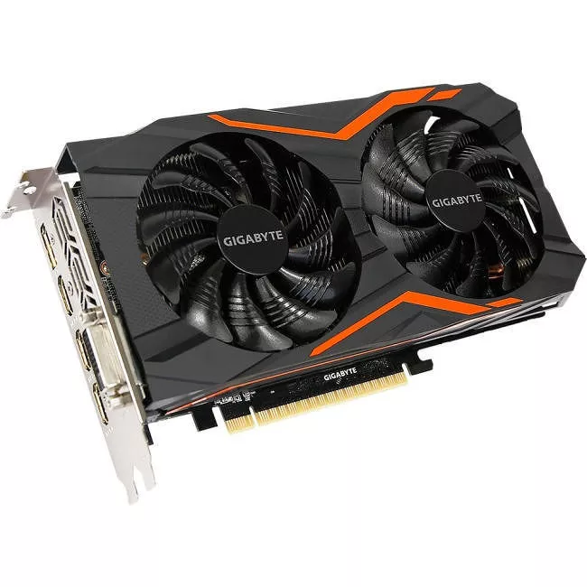 GIGABYTE GV-N1050G1 GAMING2GD NVIDIA GeForce GTX 1050 Graphic Card - 2 GB GDDR5