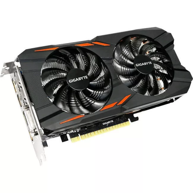 GIGABYTE GV-N105TWF2OC-4GD GeForce GTX 1050 Ti Graphic Card - 1.35 GHz Core - 4 GB GDDR5