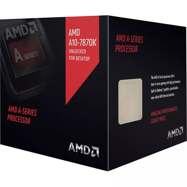 AMD AD787KXDJCSBX A10 7870K 3.90GHZ BLACK EDITION | SabrePC