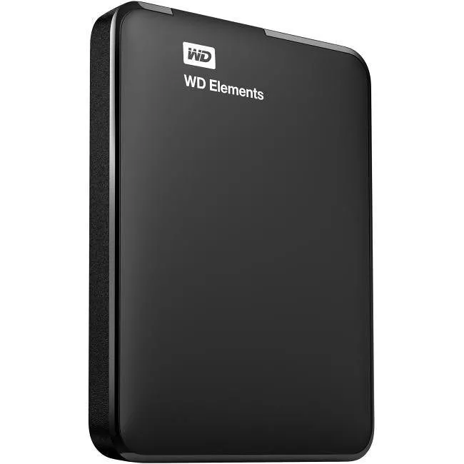 WD WDBU6Y0020BBK-EESN Elements USB 2TB 3.0 high-capacity portable hard drive for Windows