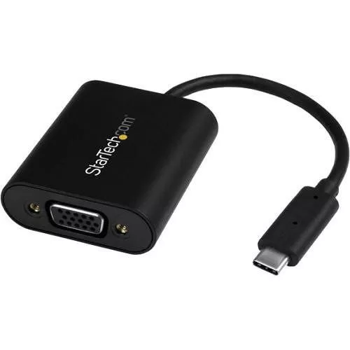 StarTech CDP2VGASA USB C Adapter to VGA Monitor/ Projector