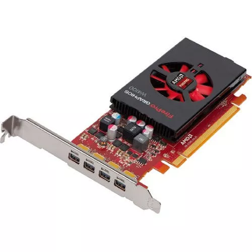 AMD 100-505979 FirePro W4100 Graphic Card - 2 GB GDDR5 - PCI-E 3.0 x16 - Low-profile - Single Slot