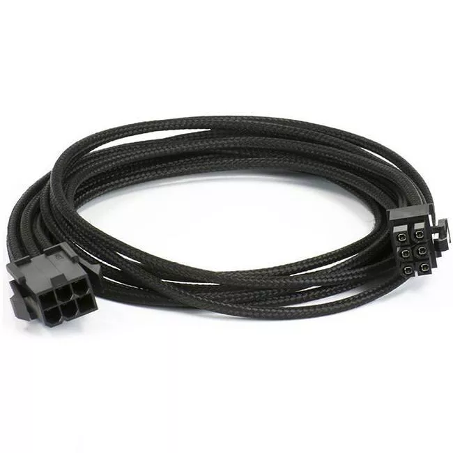 Phanteks PH-CB6V_BK VGA and motherboard sleeved power extension cables