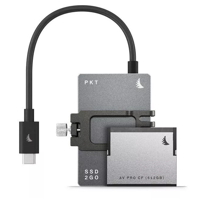 Angelbird MP-PCC6K-1TBPK512C Match Pack - (1TB SSD2go PKT (Grey) | 512 GB CFast)
