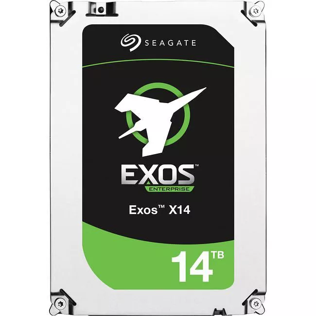 Seagate ST14000NM001G Exos Hard Drive - 14 TB - 256 MB - SATA - 7200
