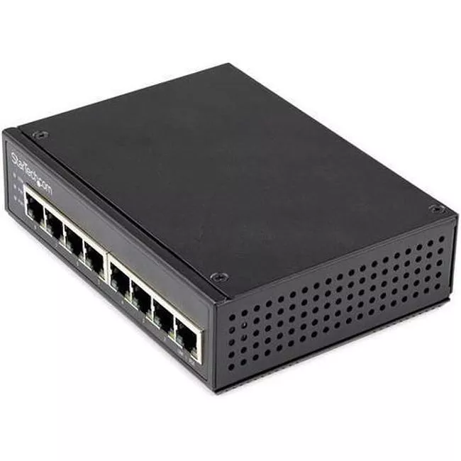 StarTech IESC1G80UP Industrial 8 Port Gigabit PoE Switch 30W - Power Over Ethernet Switch