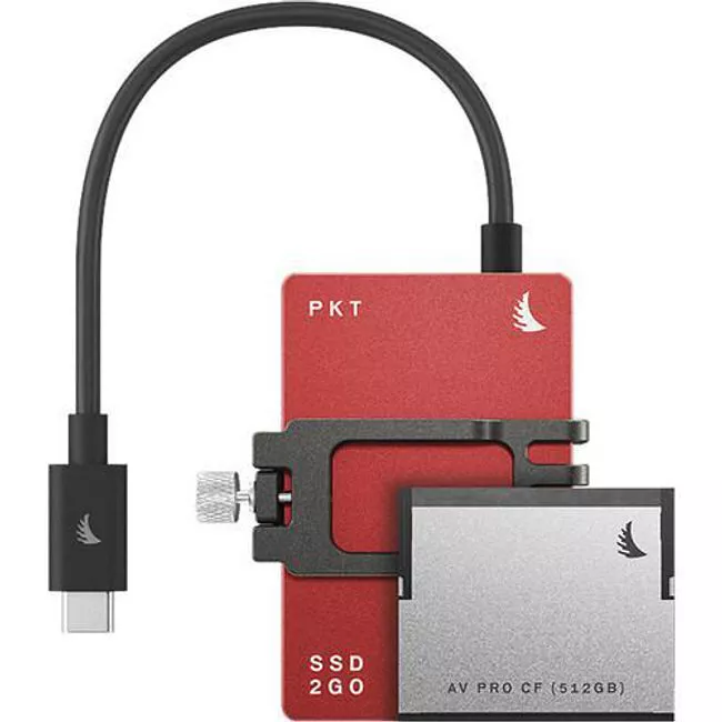 Angelbird MP-PCC6K-1TBEK512C Match Pack (1TB SSD2go PKT Red - 512 GB CFast)