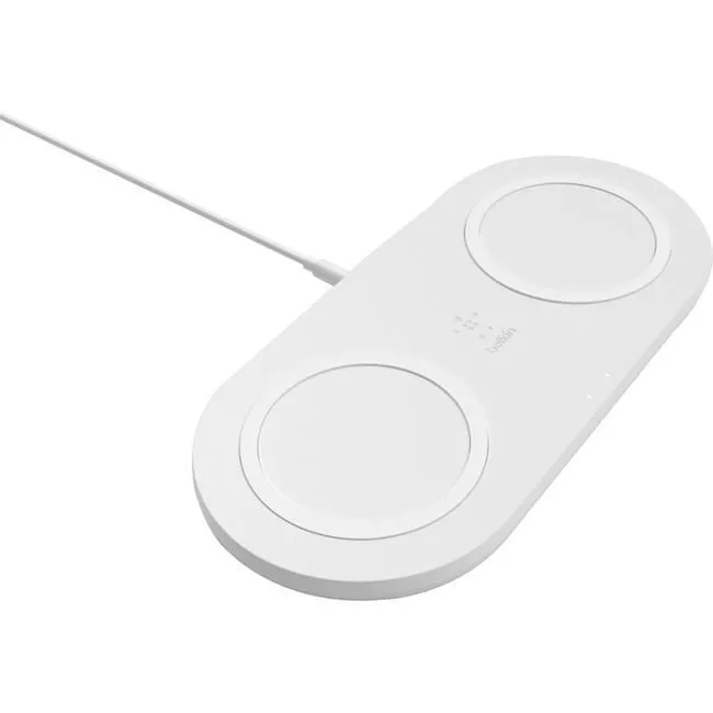 Belkin WIZ002TTWH BOOST CHARGE Dual Wireless Charging Pads