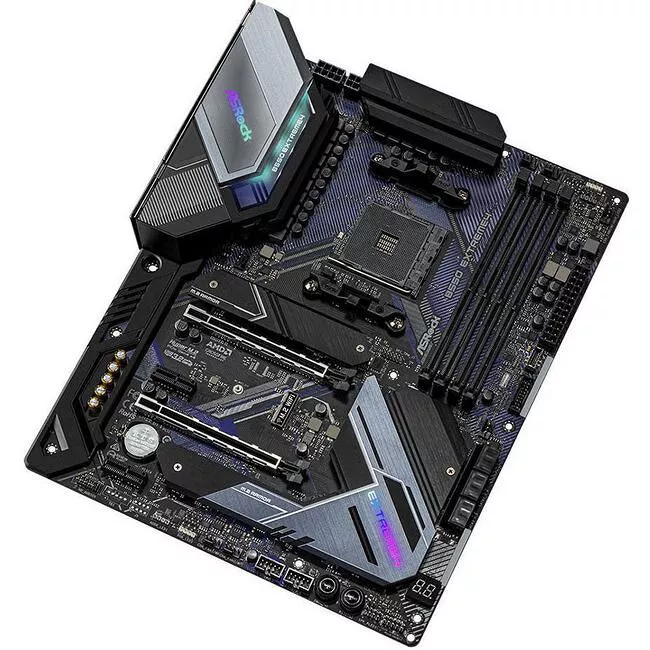 ASRock B550 EXTREME4 Desktop Motherboard - 1x Socket AM4 - AMD B550 - 4x DDR4 - RAID - 3x M.2 - 2x PCIe x16 - 1x RJ-45 - ATX