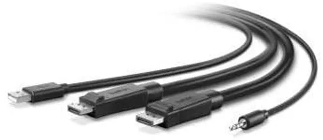 Linksys F1D9020B06T Dual-Head KVM Combo Cable 6 FT