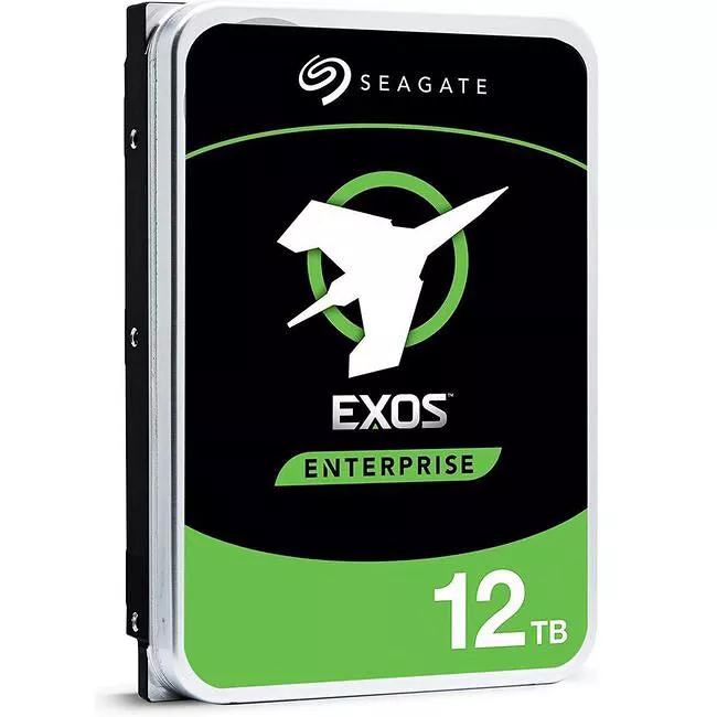 Seagate ST12000NM001G Exos Hard Drive - 12 TB - 256 MB - SATA - 7200