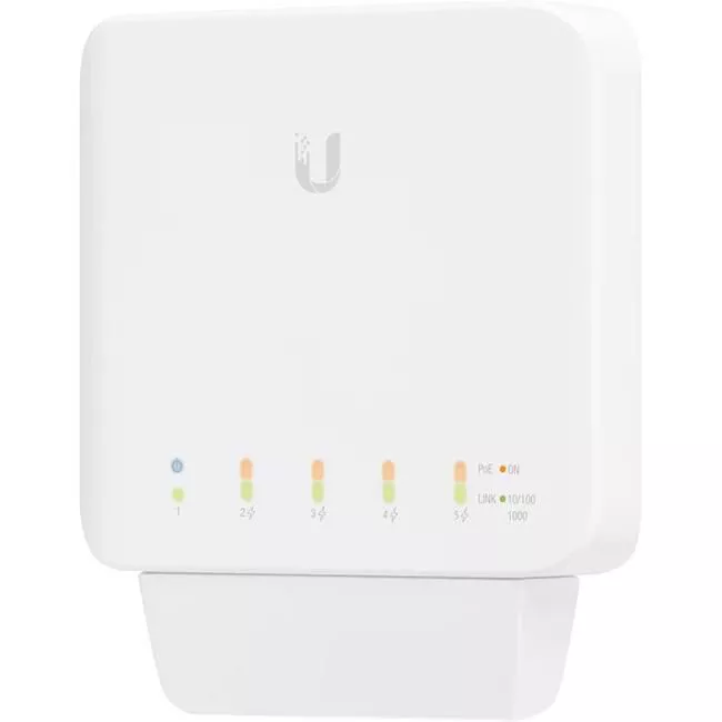 Ubiquiti USW-FLEX 5-Port Layer 2 Gigabit Switch With PoE Support