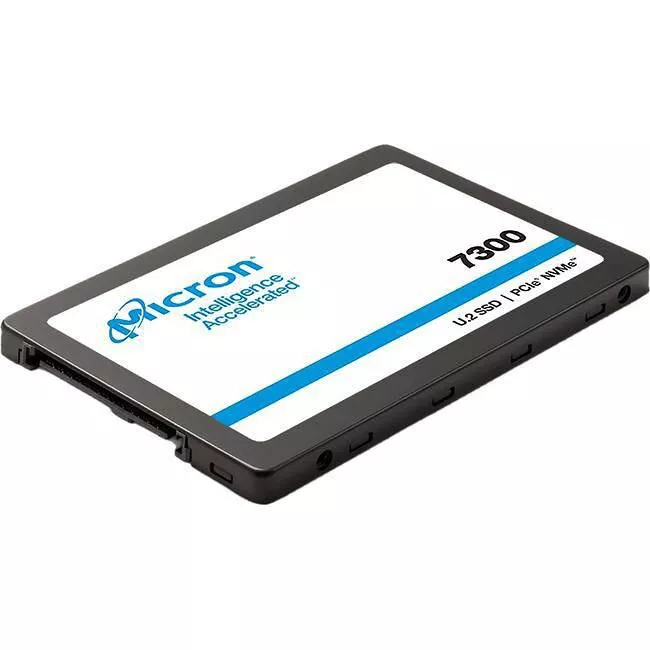 Micron MTFDHBE960TDF-1AW1ZABYY 7300 PRO SSD - 960 GB - Internal - 2.5 - U.2 (SFF-8639) NVMe - PCIe NVMe 3.1 x4 - 1 DWPD - TAA