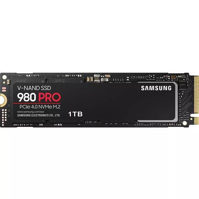 Samsung MZ-V8P1T0B/AM 980 PRO SSD - 1 TB - Internal - M.2 2280 - PCIe NVMe 4.0 x4
