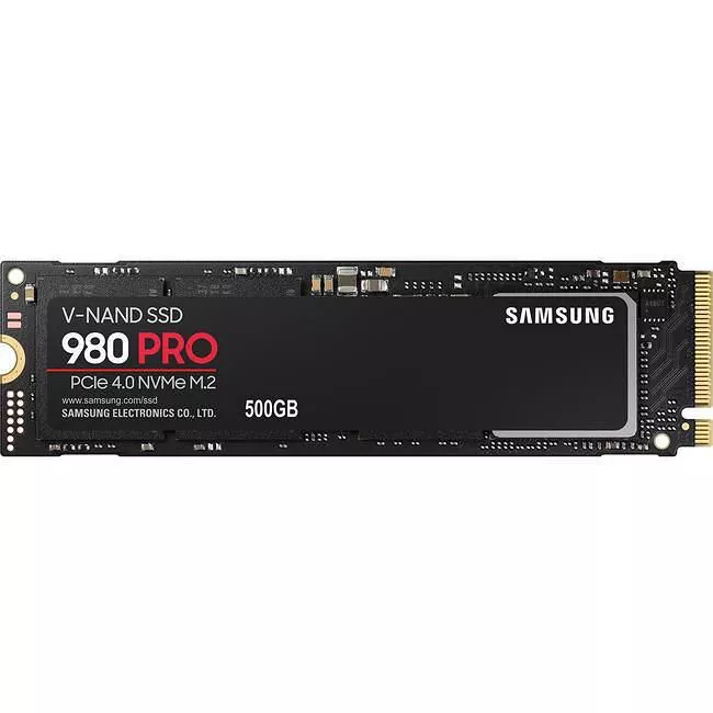 Samsung MZ-V8P500B/AM SSD 500 GB Internal - M.2 2280 - PCIe NVMe 4.0 x4 - PCIe NVMe - 980 PRO