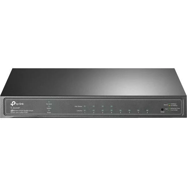 TP-LINK TL-SG2008P - Jetstream 8-Port Gigabit Smart Managed PoE Switch