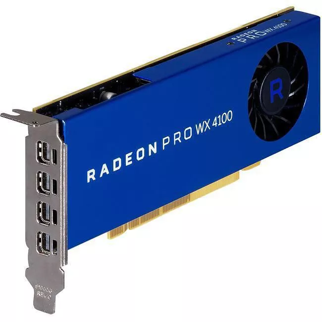 HP P08273-001 AMD Radeon Pro WX 4100 - 4 GB - LP Graphic Card