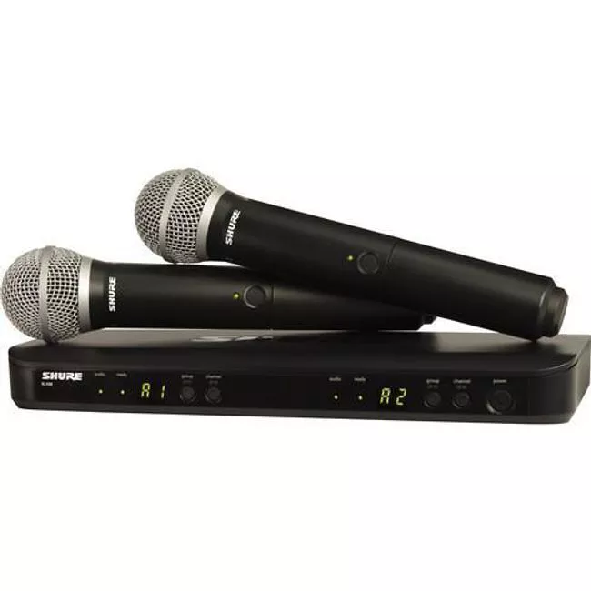 Shure BLX288/PG58-H9 Dual Channel Handheld Wireless System