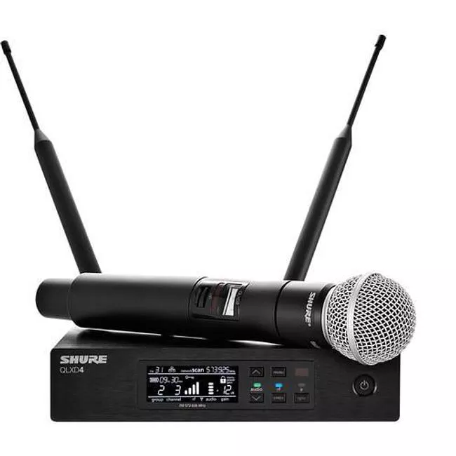 Shure QLXD24/SM58-G50 QLXD24/SM58 System with QLXD2/SM58 Handheld Transmitter