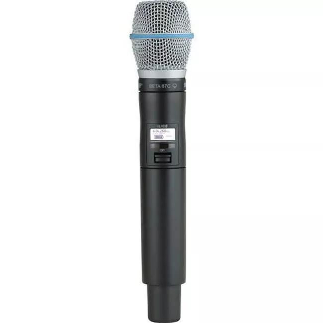 Shure ULXD2/B87C-H50 ULXD2/B87C=-H50 Digital Handheld Transmitter with Beta 87C Capsule