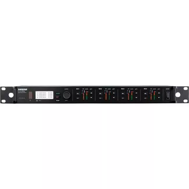 Shure ULXD4Q-G50 Quad-Channel Digital Wireless Receiver