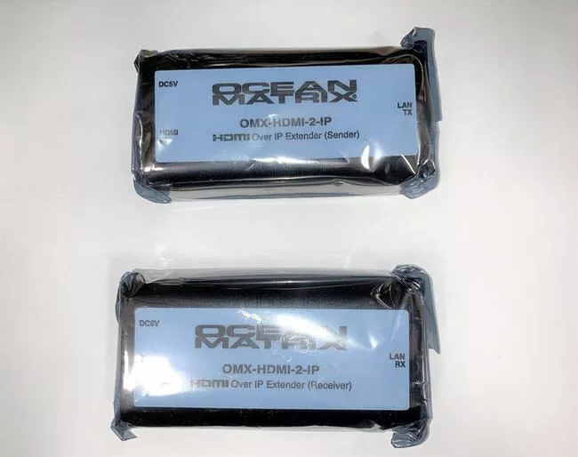 Ocean Matrix OMX-HDMI-2-IP HDMI to CAT5/6 Converter - HDMI Over IP Extender