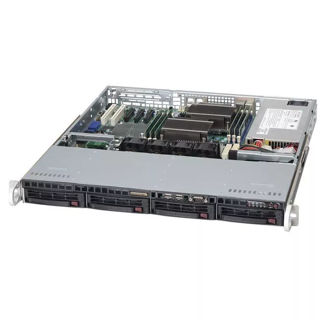 Supermicro CSE-813MTQ-600CB SuperChassis SC813MTQ-600CB Rackmount Enclosure