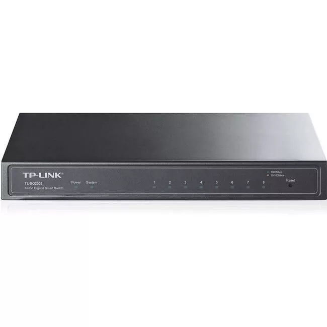 TP-LINK TL-SG2008 JetStream 8-Port Gigabit Smart Switch