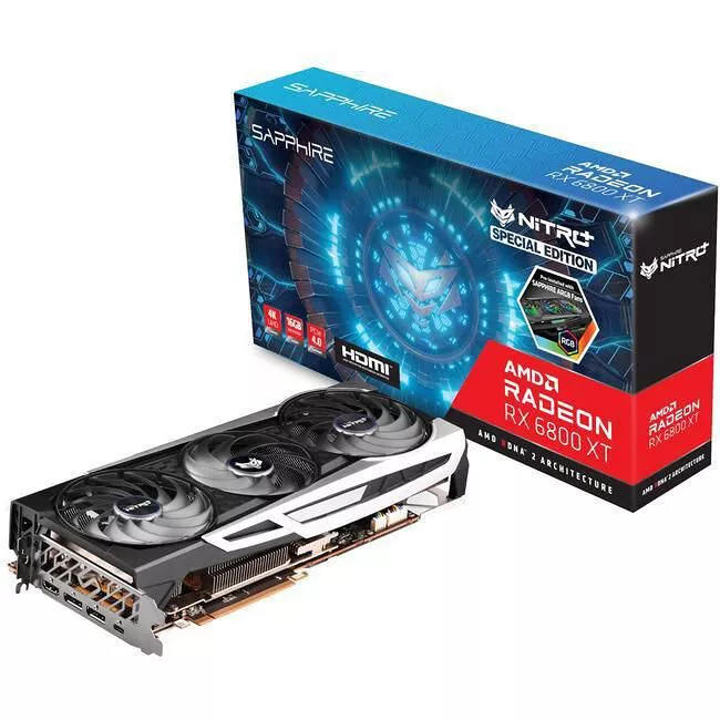 Sapphire 11304-01-20G NITRO+ AMD Radeon™ RX 6800 XT 16 GB GDDR6 Graphic Card