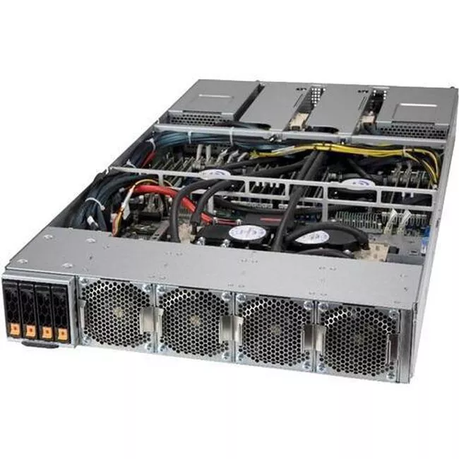 Supermicro AS-2124GQ-NART-LCC Barebone - 2U Rack - NVIDIA HGX A100 4x GPU - 2x AMD EPYC 7002