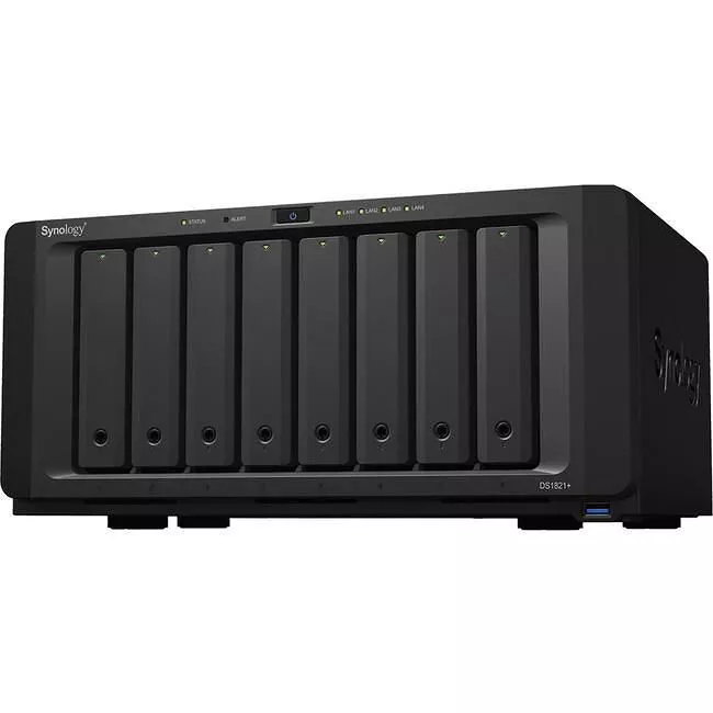 Synology DS1821+ DiskStation DS1821+ SAN/NAS Storage System - 8 Bay Diskless