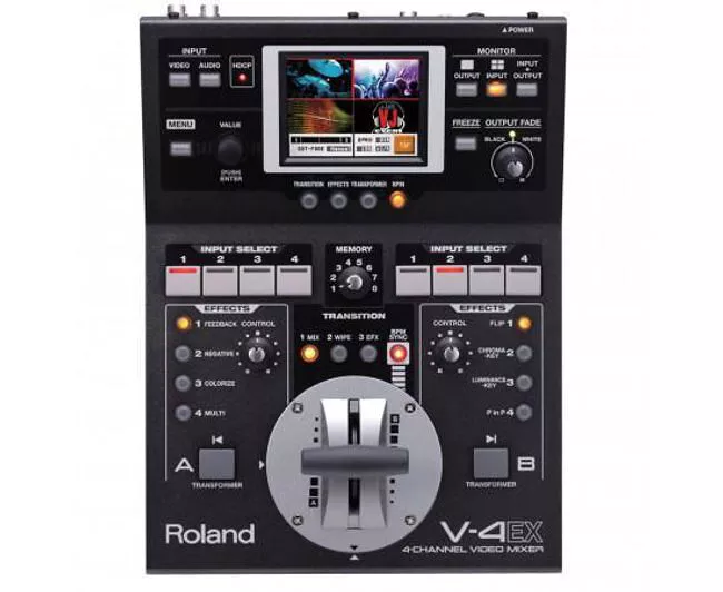Roland V-4EX 4-Channel Digital Video Mixer with Effects