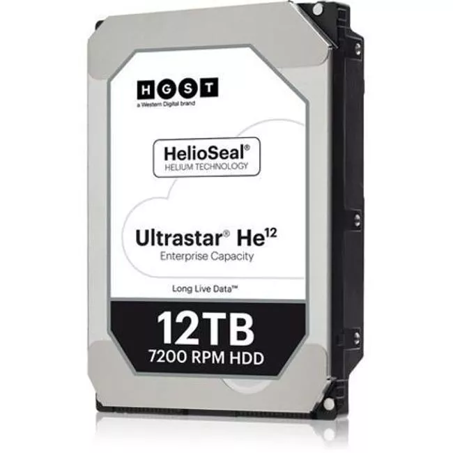 WD 0F29560 Ultrastar Hard Drive - 12 TB - 256 MB - 3.5 - SAS - 7200