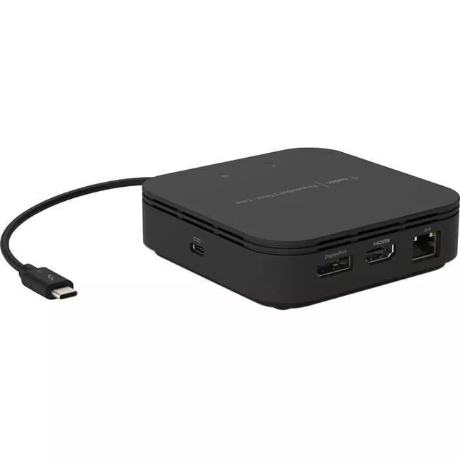 Belkin F4U110BT Thunderbolt 3 Core Dock - Laptop Docking station -Dual 4k - 60W -HDMI,DP - MacOS and Windows
