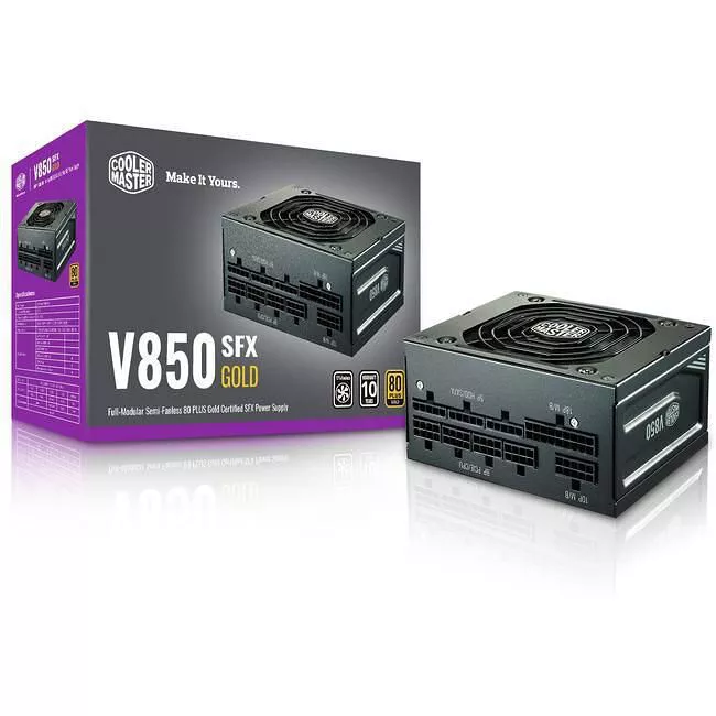 Cooler Master MPY-8501-SFHAGV-US V850 SFX Gold Full-Modular 80+ Gold 850 W Power Supply