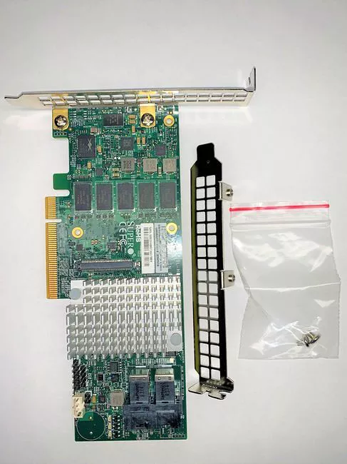 Supermicro AOC-S3108L-H8IR 8-Port SAS Internal RAID Adapter