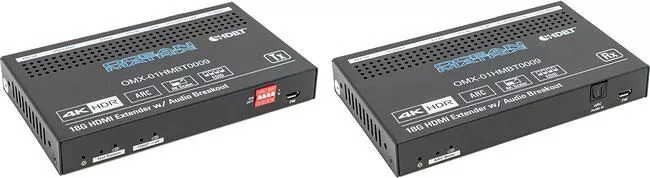 Ocean Matrix OMX-01HMBT0009 HDBaseT 4K HDMI Extender Set with ARC RS232- EDID