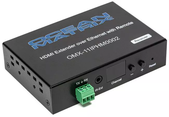 Ocean Matrix OMX-11IPHM0002 H.264 1080p/60 HDMI Over IP Extender with PoE RS-232 IR