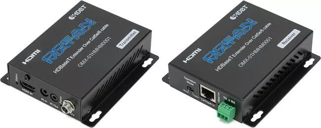 Ocean Matrix OMX-01HMHM0001 HDBaseT 4K HDMI Extender Set with Two-Way IR - RS232
