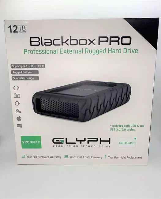 Glyph BBPR12000ENT Blackbox Pro Hard Drive - 12 TB - 7200