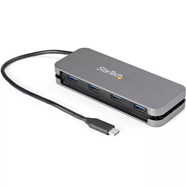StarTech HB30CM4AB 4 Port USB C and USB-A - 5Gbps USB 3.0 Type-C Hub
