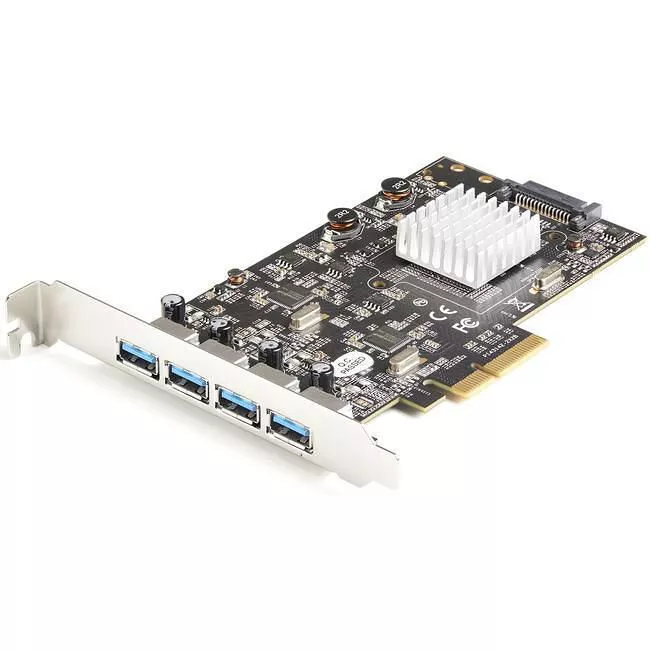 StarTech PEXUSB314A2V2 PCIe Expansion Card - 4 Port - USB 3.1/3.2 Gen 2 Type-A