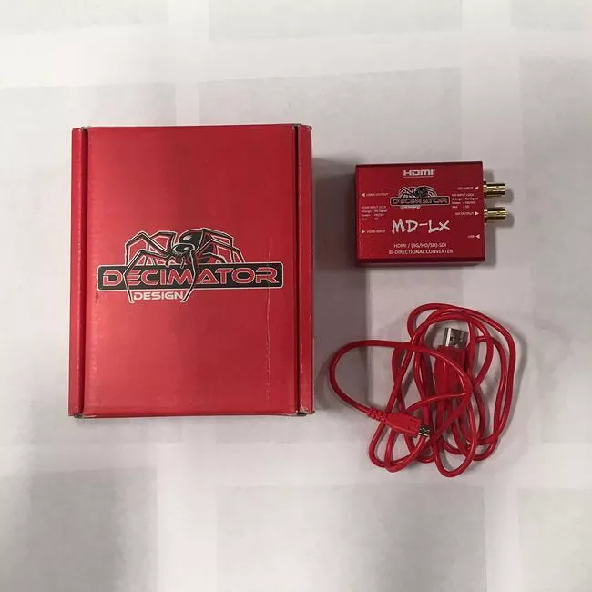 Decimator Design DD-LX Bi-Directional Converter - MD-LX HDMI/SDI
