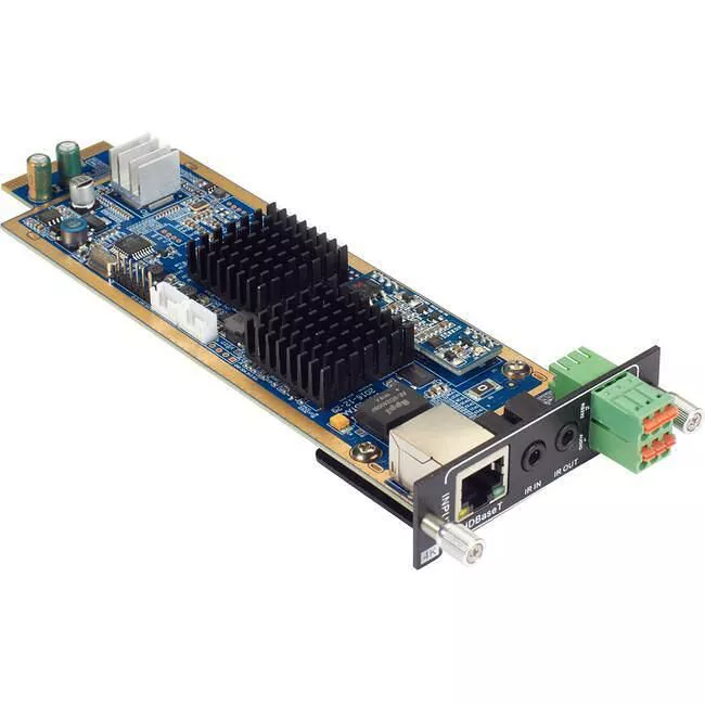 Black Box AVS-HDB-4KI Modular Matrix Switcher Video Input Card CATx 4K Audio IR