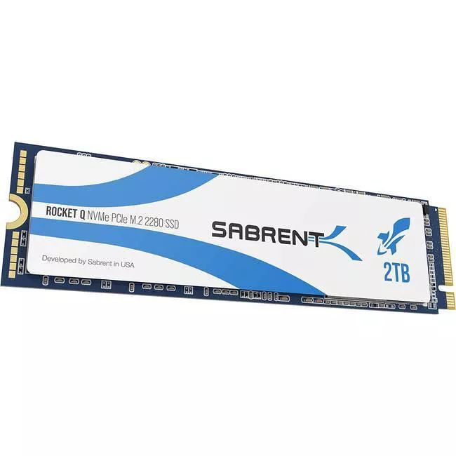 Sabrent SB-RKTQ-2TB Rocket Q SSD - 2 TB - Internal - M.2 2280 - PCIe NVMe 3.0 x4