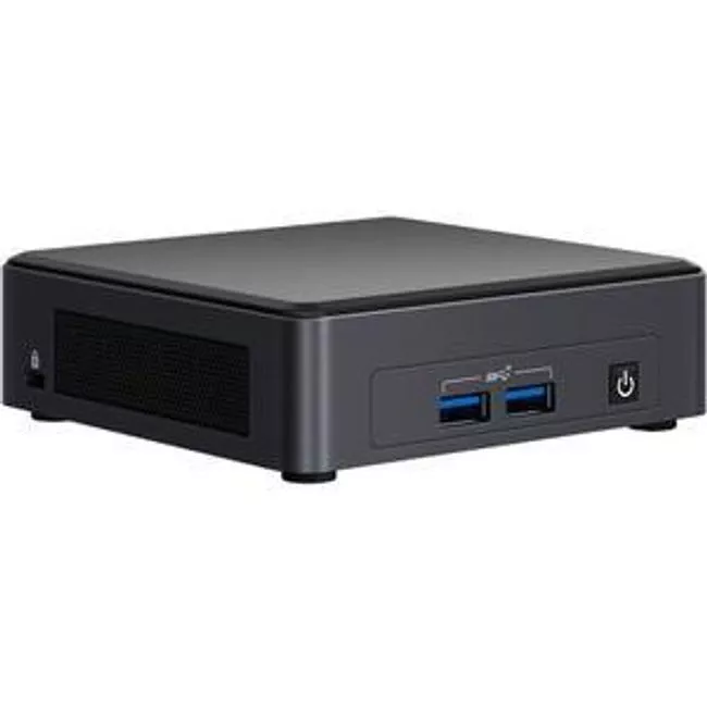 Intel BNUC11TNKI50000 NUC - Barebone - No Power Cord - Core i5-1135G7 - 2x DDR4-3200 1.2 V SODIMM - M.2 - 4x USB