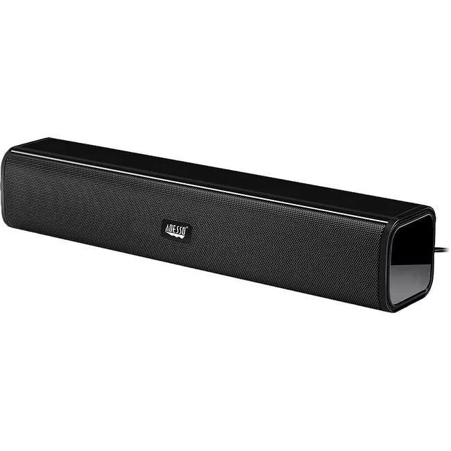 Adesso XTREAMS5 Xtream S5 USB-Powered Desktop Computer Sound Bar Speaker
