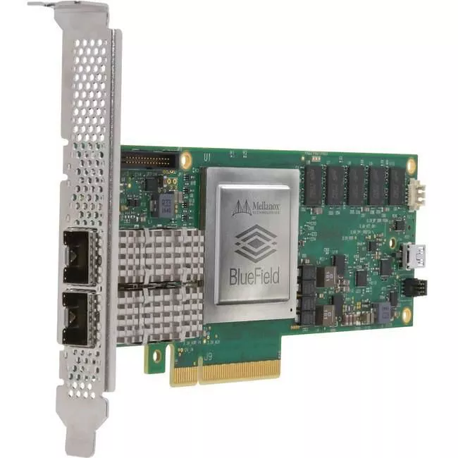 Mellanox MBF1L516A-CSNAT BlueField SmartNIC VPI 100 GbE PCIe 4.0 x16 Dual-Port Network Adapter